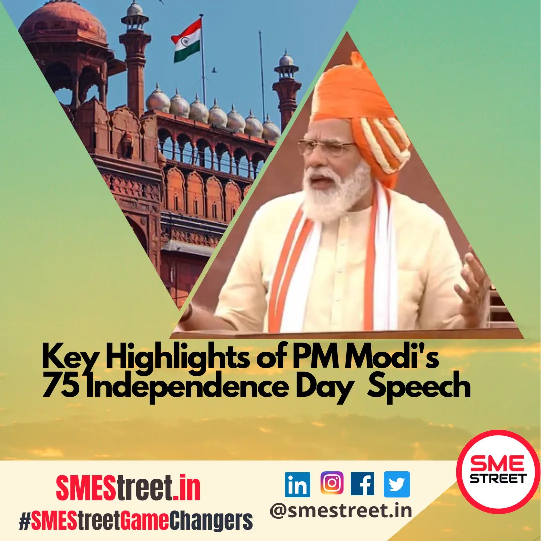 pm speech on 75th independence day